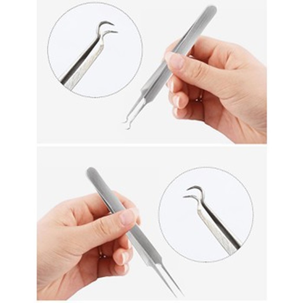Ảnh Nhíp Gắp Mụn Vacosi Blackhead Tweezers - T07 2