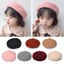 Baby Girls Beret Hat Solid Color Vintage Beret Beanie Cap Bonnet Hat for Kids