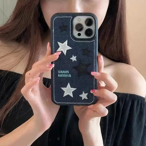 Ốp Điện Thoại Da Màu Xanh Dương Cho iPhone 11 11promax 12 12promax 13 13promax 14 14promax 14plus x xr xsmax