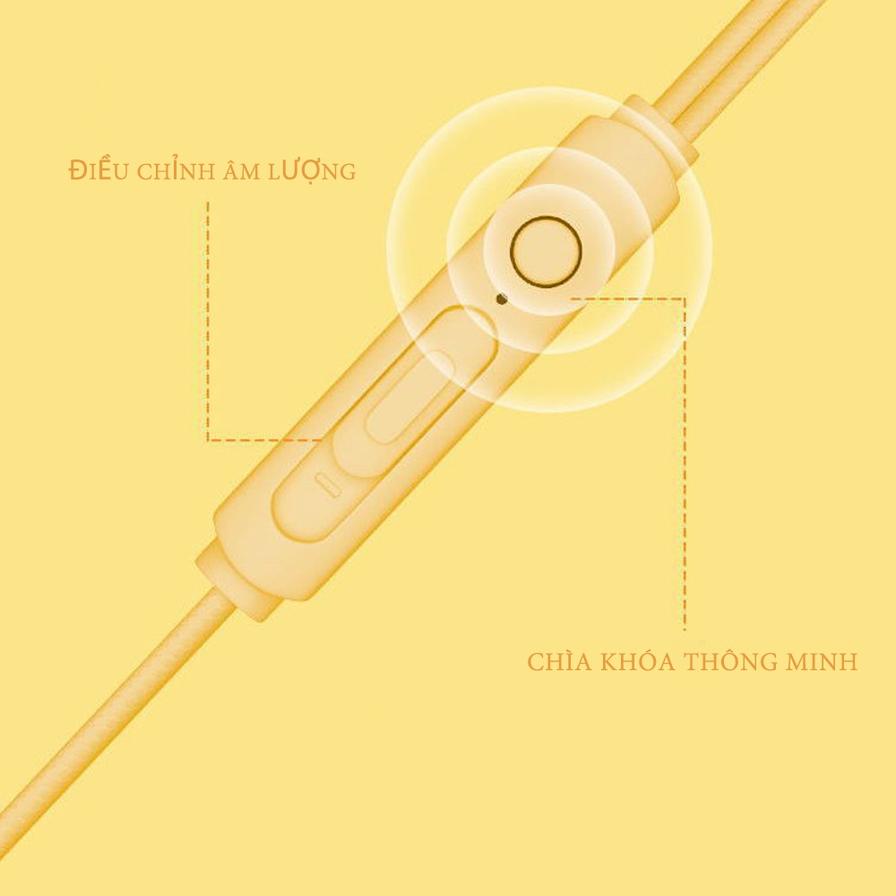 Ảnh Tai nghe nhét tai EVEBOT có dây giắc cắm 3.5mm âm thanh hifi màu tùy chọn cho máy tính xách tay máy tính bảng điện thoại 4