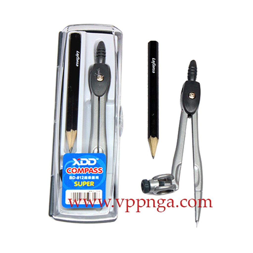 [MUA SỈ GIẢM 10%] Bộ Compa gắn bút chì chuốt, BD-812 (1 Cây) | Shopee ...