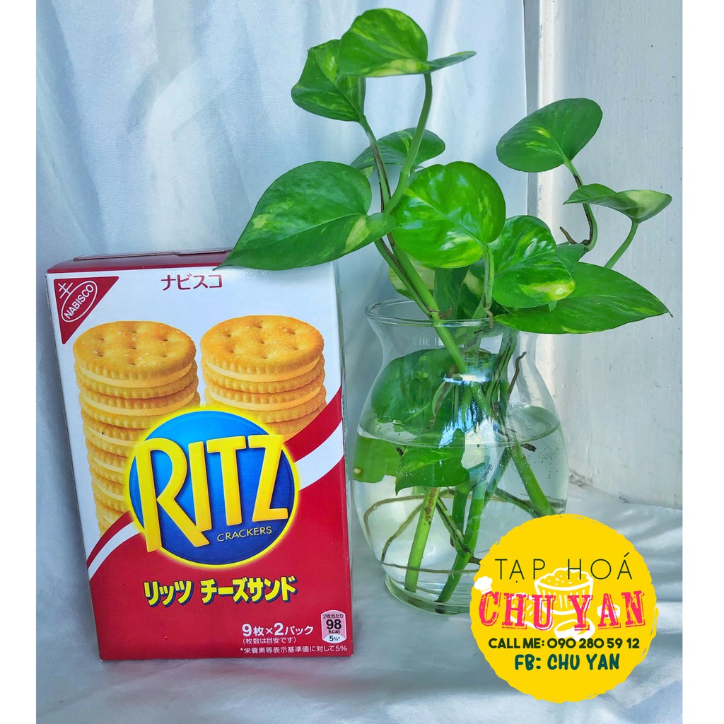 Bánh Ritz nhân phô mai Nhật Bản | Shopee Việt Nam
