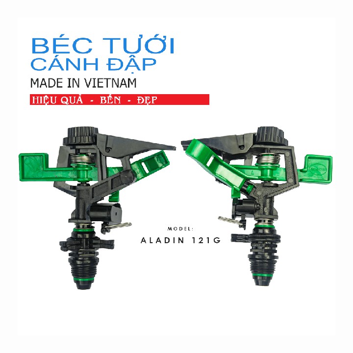 Béc tưới cánh đập chỉnh góc TAIWAN