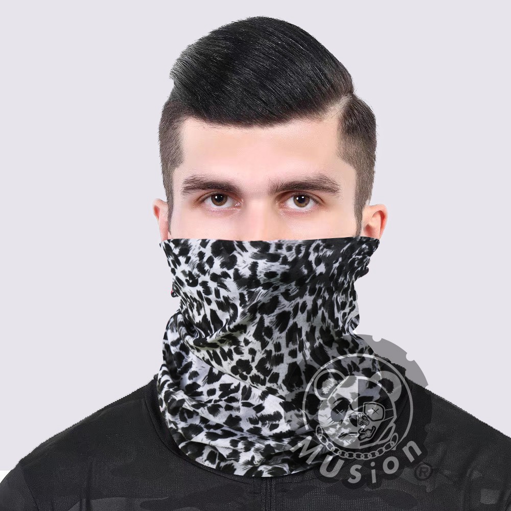 Khăn đa năng Musion da beo đi phượt chống UV chống bụi
