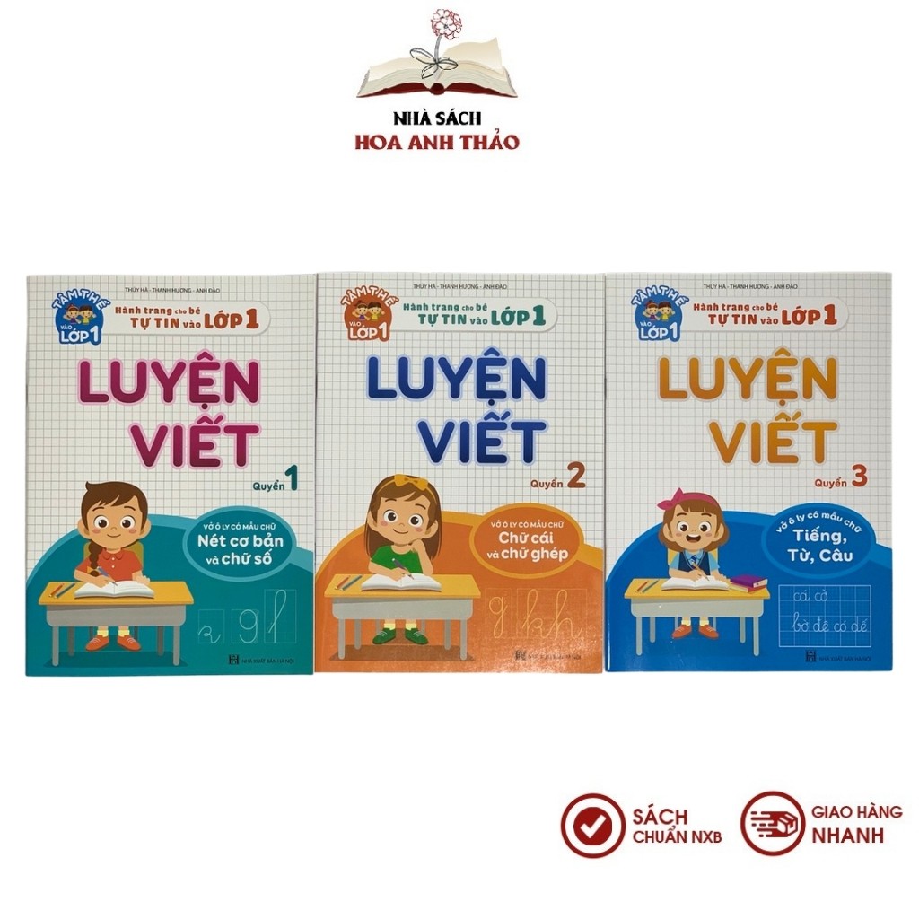 Sách - Luyện Viết Hỗ Trợ Bé Trong Quá Trình Tập Viết (Bộ 3 quyển)