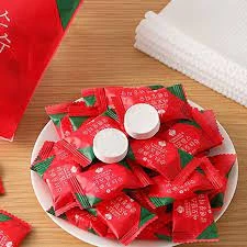 ⭐ SALE ⭐ Khăn Giấy Nén Hàn Quốc Cao Cấp MIFAN Khăn 24x30cm - Loại Dày 2 Lớp