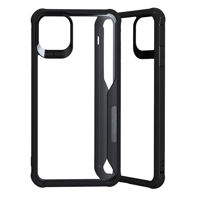 Ốp Điện Thoại Trong Suốt Chống Sốc Có Giá Đỡ Cho compatible for iPhone 11 Pro Max X XS Max XR