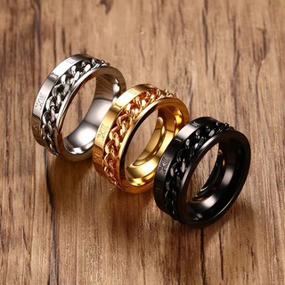 Titanium Steel Couple Rings by smugladystw.vn