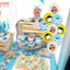 BH2 Bộ Trang Trí Tiệc Chủ Đề Octonauts Trẻ Em Bé Chúc Mừng Sinh Nhật Biểu Ngữ Bánh Topper Bóng Quà Tặng Barnacles kwazi