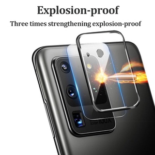 Vòng Kim Loại + Kính Cường Lực Bảo Vệ Camera Sau Cho Samsung Galaxy S20 Plus S20 Ultra Note 20 Ultra