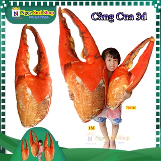 [ẢNH THẬT] Gối Ôm Càng Cua 3D Siêu To KHỔNG LỒ - Thú Bông Càng Cua ĐỒ CHƠI DOLL TOY [GIÁ SẬP SÀN]
