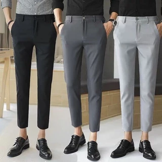 [ CÓ SIZE ĐẠI ] Quần tây nam ống côn dáng ôm body co giãn 4 chiều cao cấp công sở đi học đi tiệc đi chơi WIN 69 X1