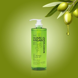 Sữa Tắm Chiết Xuất Dầu Olive & Argan Dưỡng Sáng, Làm Mềm Da Deve Body Soap (800ml)