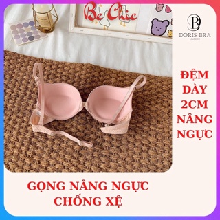 [Full size32-38] Áo lót nữ VECYLA, Áo ngực trơn cài trước A 1501 có đệm, có gọng nâng ngực Cao cấp