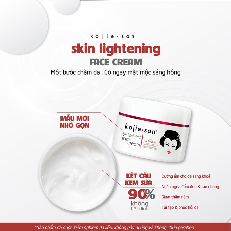 Ảnh Kem dưỡng trắng da mặt KOJIESAN hàng chính hãng 30gram 1