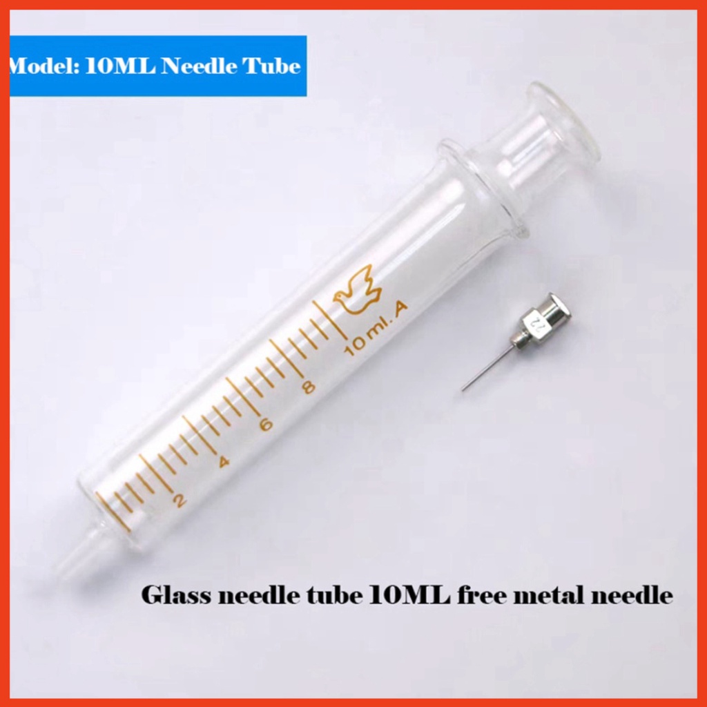 Bộ xi lanh 10ml bơm mỡ hàn, flux, keo lượng nhỏ, kèm đầu xi lanh, chấm chính xác