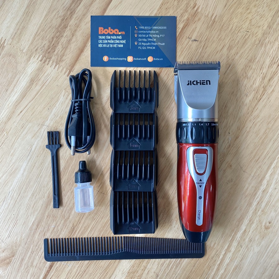 Tông Đơ Cắt Tóc Jichen-8017 Cao Cấp Cho Bé Yêu
