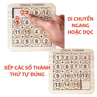 Đồ Chơi Giải Đố Hack Não Xếp Hình Tetris Tangram Và Bảng Trượt Số Logical Thinking Kích Thích Tư Duy Phát Triển Trí Tuệ