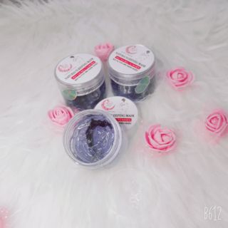 Mặt nạ ngủ hoa đậu biếc handmade Moon Ship