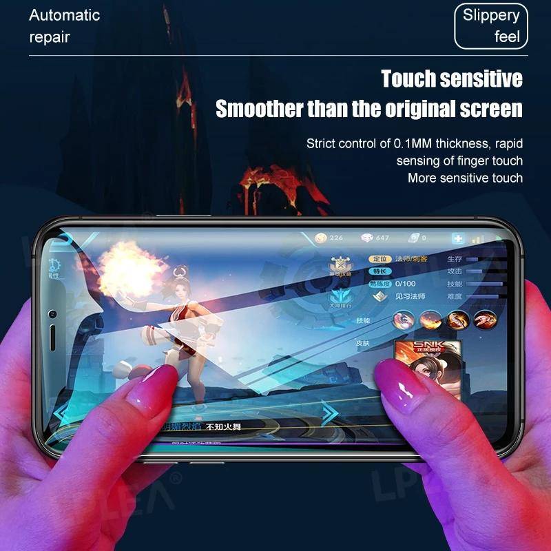 Hydrogel Phim Cho iPhone 6 6s 7 8 X Xs XR Max Plus Bảo Vệ Màn Hình Cho iPhone 14 13 12 11 Pro Max Mini Plus Mặt Trước Mặt Sau Phim Không Kính