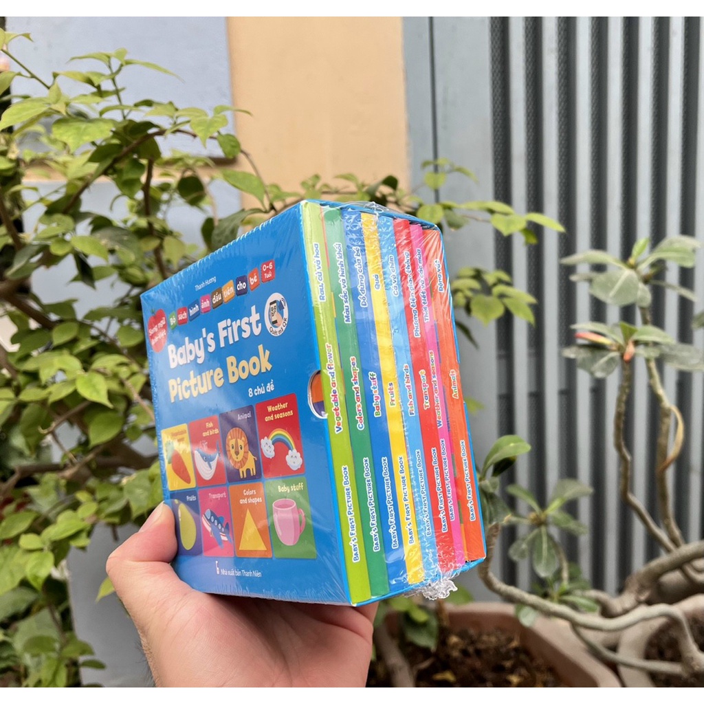 Ảnh Sách - Bộ Bìa Cứng Thư Viện Hình Ảnh Đầu Tiên Cho Bé Về Thế Giới Xung Quanh Baby' First Picture Book (8 Cuốn) 3
