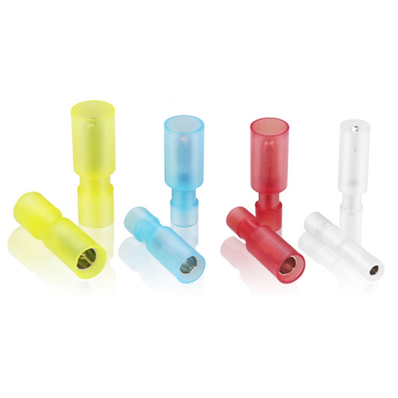 5 Chiếc Nylon Nam Nữ Kết Nối Uốn Thiết Bị Đầu Cuối Nhanh Khớp Dây Cáp Điện Cách Nhiệt Đạn Cắm Thiết Bị Đầu Cuối MPFNY FRFNY Loại