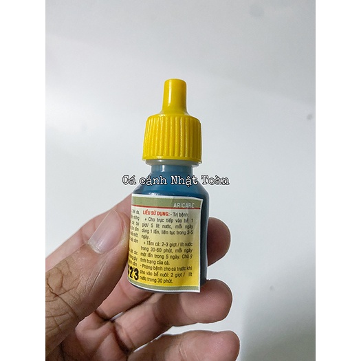 BENSOL DIỆT NẤM,  KÝ SINH TRÙNG CHO CÁ CẢNH 12ML
