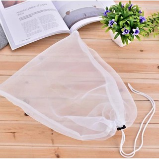 Túi lưới lọc trà có dây khóa chất liệu chịu nhiệt siêu bền tiện lợi , an toàn