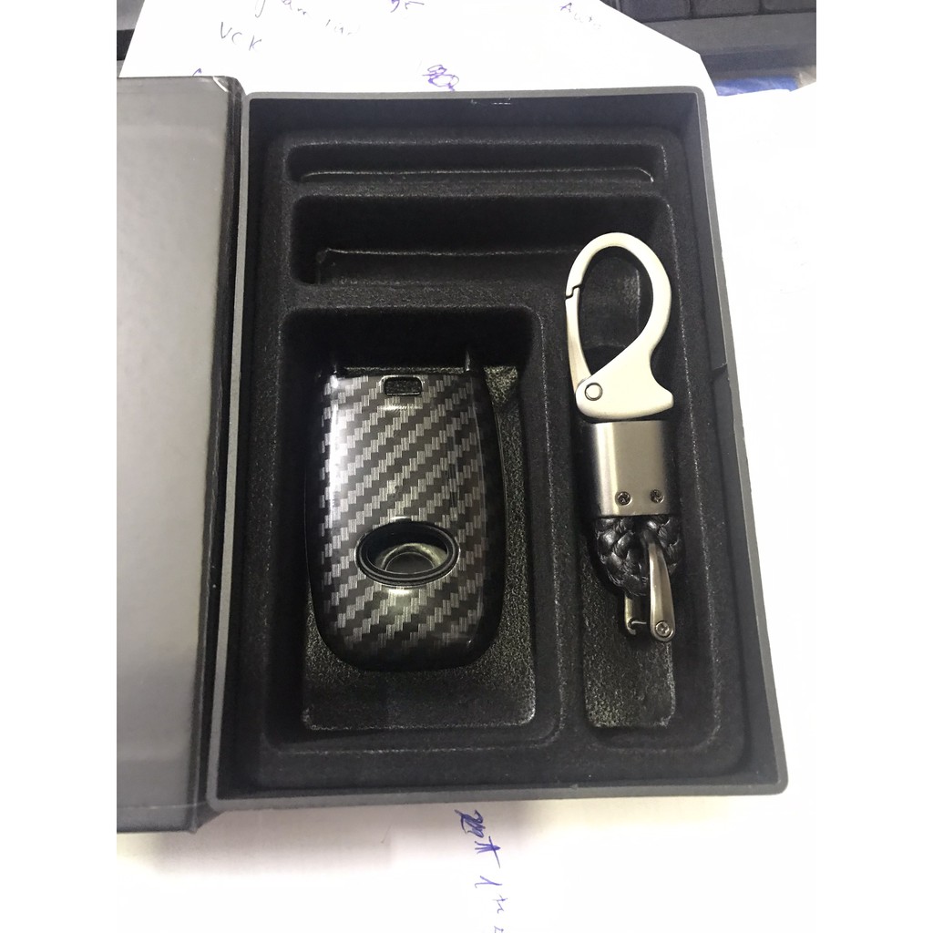BỌC CHÌA KHÓA KIA SELTOS, KIA CERATO 17 NHỰA ABS CARBON