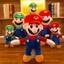 Gối búp bê Mario hoạt hình Mary độc đáo dành cho trẻ em đáng yêu