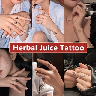 Hình Xăm Tạm Thời Chống Thấm Nước Hình Thảo Dược 1 Lần Dễ Thương