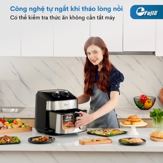 Nồi chiên không dầu FujiE AF9 dung tích 9,2L, hàng chính hãng, bảo hành điện tử toàn quốc 24 tháng