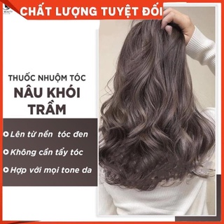 Bạn muốn tìm kiếm sự đậm nét và quyến rũ trong phong cách tóc của mình? Thuốc nhuộm tóc màu nâu khói là giải pháp hoàn hảo. Màu sắc độc đáo này sẽ khiến tóc của bạn trở nên sâu sắc và ấn tượng hơn - một phong cách đầy cá tính và táo bạo.