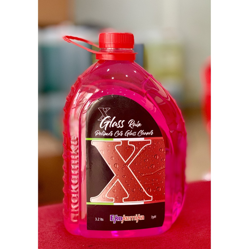 NƯỚC RỬA KÍNH Ô TÔ CAO CẤP XGLASS CHERRY -3.2L THƯƠNG HIỆU EKOKEMIKA