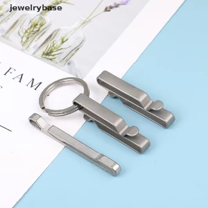 Móc Khóa Dây Ruy Băng Đầu Kẹp Thắt Lưng Đi Bộ Đường Dài Bằng Hợp Kim Titan Nhanh Chóng