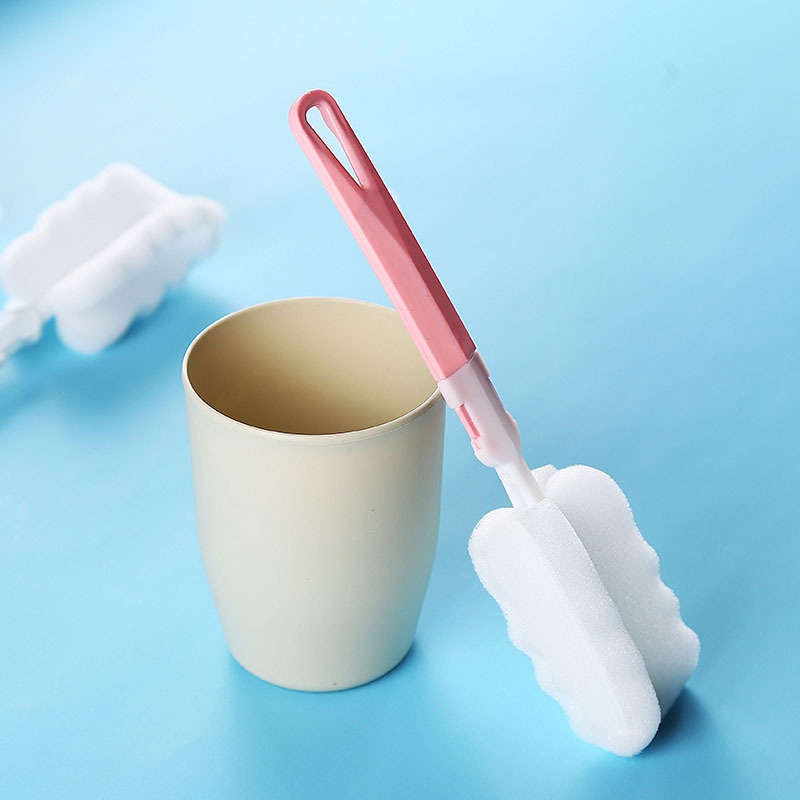 Cọ rửa ly cầm tay nhiều màu sắc tiện dụng
