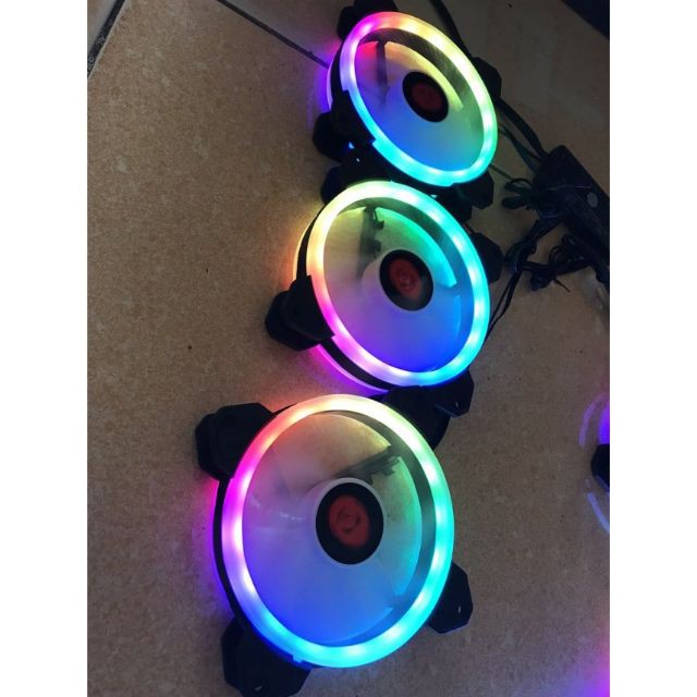 Quạt Tản Nhiệt, Fan Led RGB Coolmoon V2 - Đồng Bộ Hub Coolmoon | Shopee ...