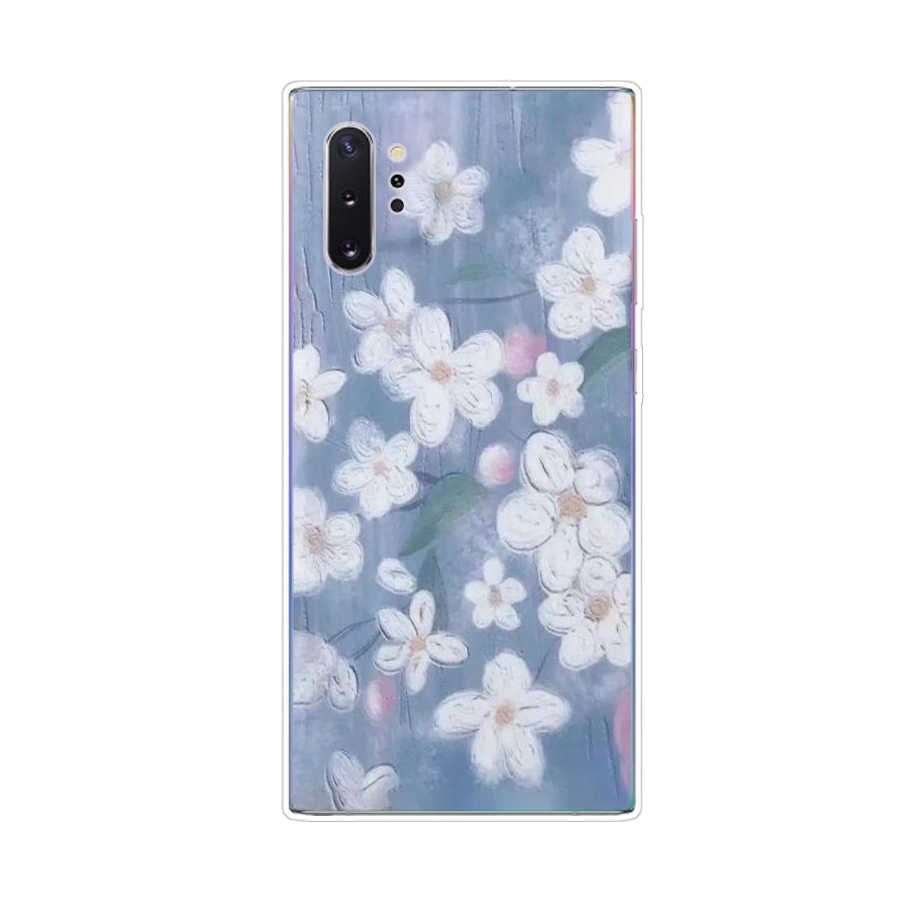 Ốp Điện Thoại TPU Dẻo In Họa Tiết Độc Đáo Thời Trang Cho Samsung Galaxy note 9 10 plus