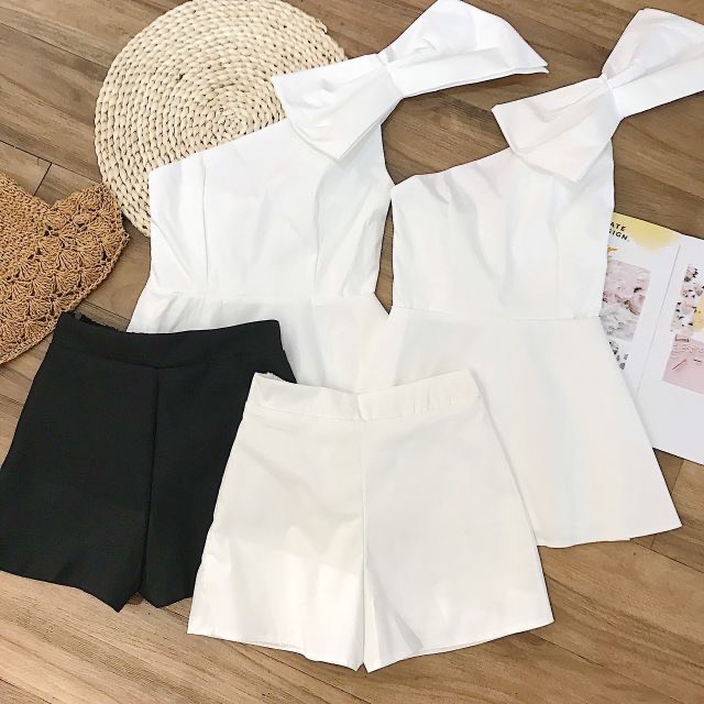 SET ÁO BĂNG NGỰC VAI NƠ KÈM QUẦN SANG CHẢNH LIAM SET