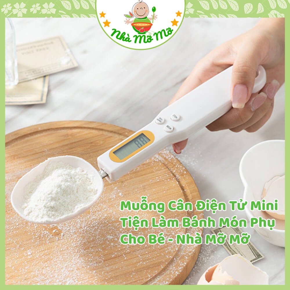 Cân điện tử tiểu ly dạng thìa [GIÁ SỐC] , muỗng 500g/0.1 - Nhà Mỡ Mỡ