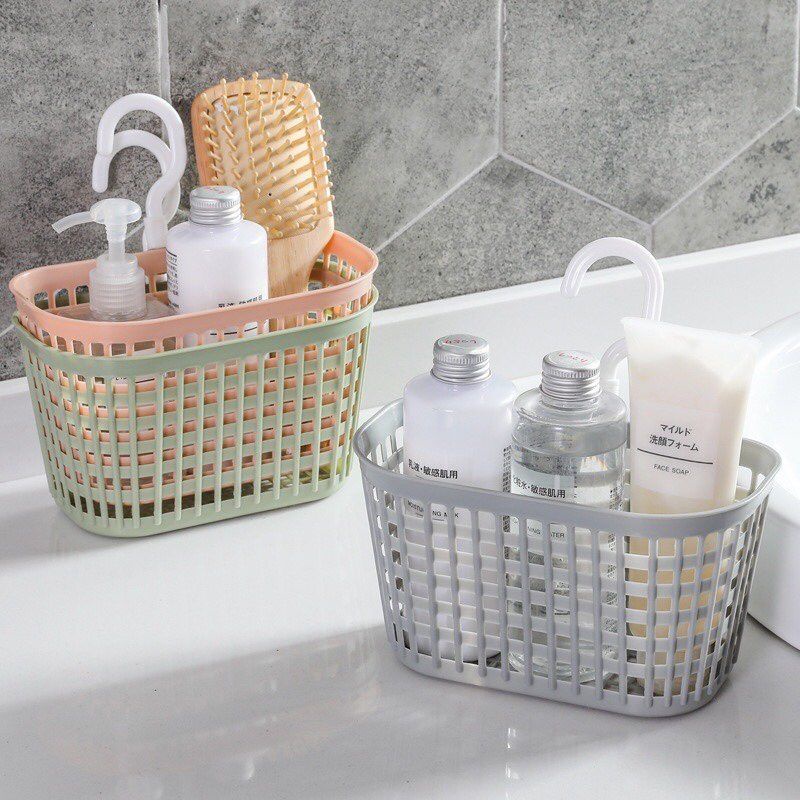 Rổ Đựng Đồ Có Móc 3241, Rổ Nhựa Đựng Đồ Việt Nhật Cao Cấp