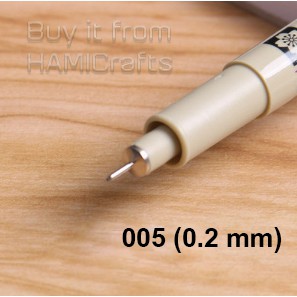 BÚT LINE ĐI NÉT SAKURA PIGMA MICRON ĐỦ SIZE (003 BRUSH) Shopee