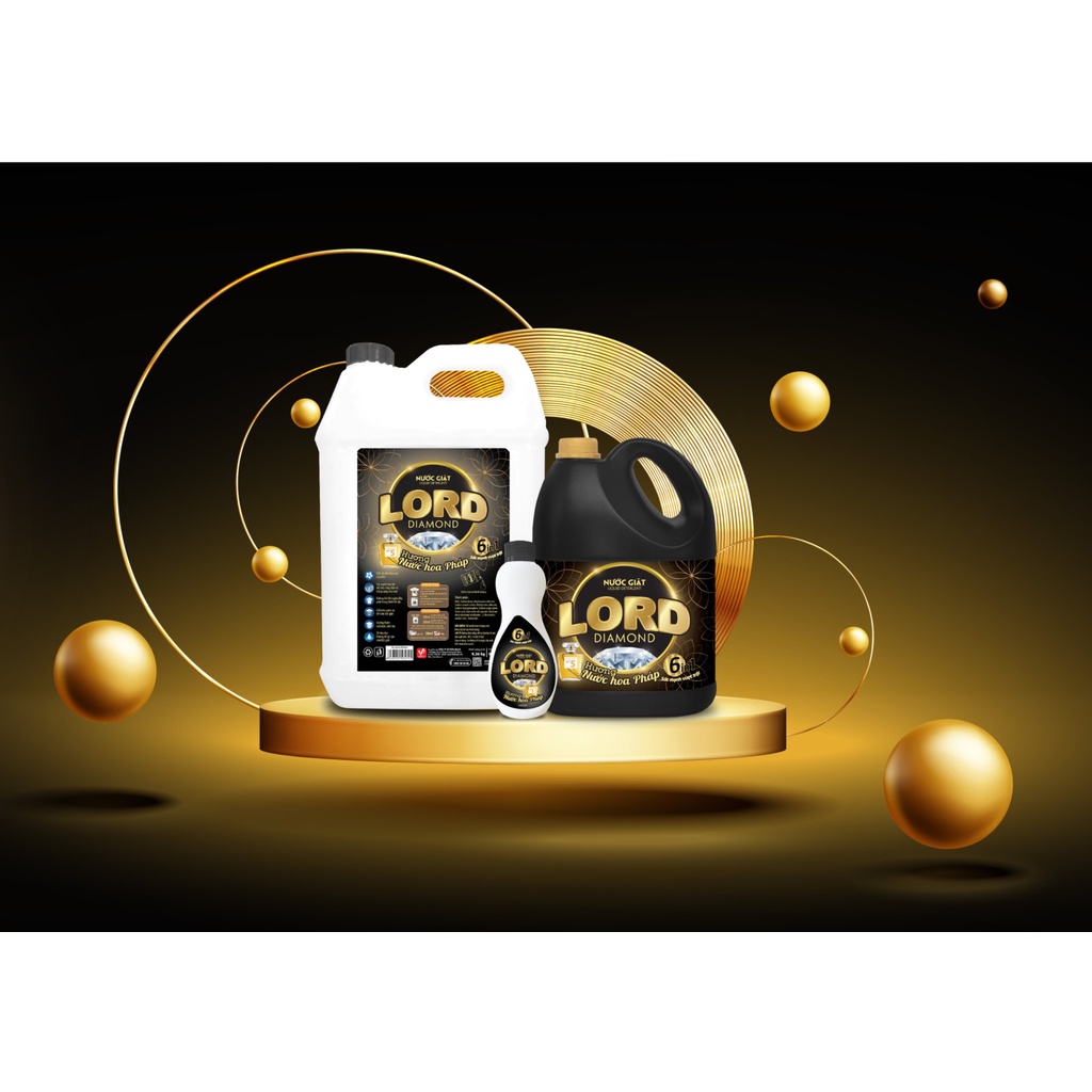 Ảnh Nước giặt Lord Diamond hương nước hoa Pháp 3.5kg 4
