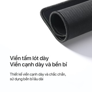 Tấm Lót Chuột Kiểu Dáng Gaming ROBOT RP01 Black - 22x18x0.2 cm