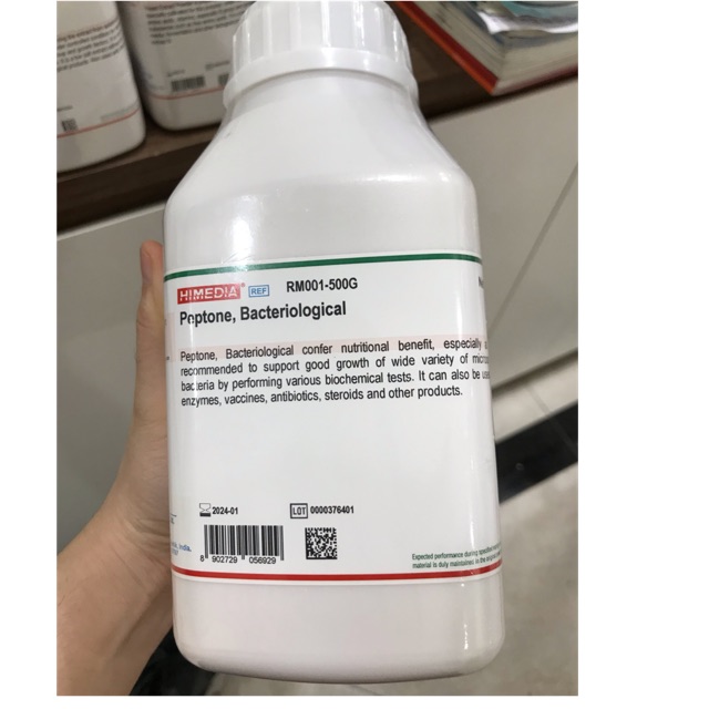 Peptone Ấn Độ Himedia RM001500G bacteriological Shopee Việt Nam