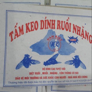 Combo 50 tấm keo dính ruồi- không độc hại độ dính cao sử dụng được nhiều lần