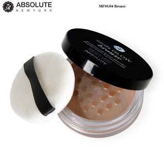 Phấn phủ bột tạo sáng Absolute NewYork Skin Glow Powder MFSG04 Bronze 4g