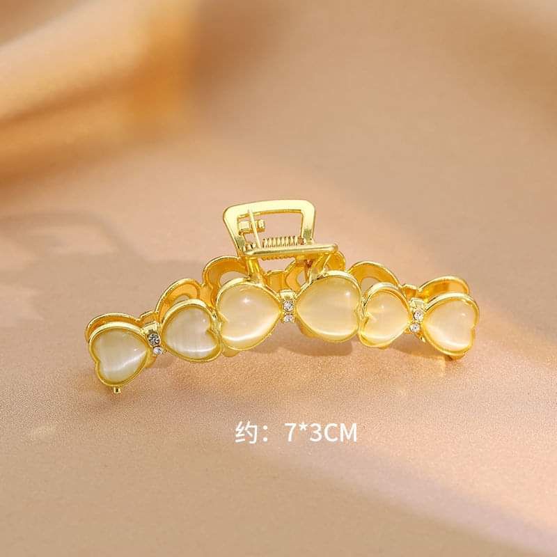 Kẹp tóc đính đá thời trang phong cách Hàn Quốc dành cho nữ, phụ kiện thời trang