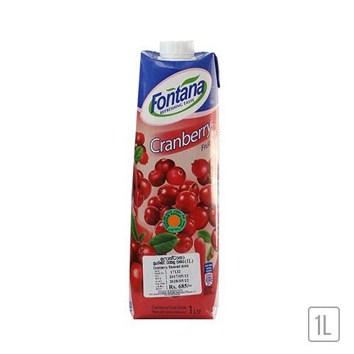 Nước ép Fontana Cranberry Juice 1lit Shopee Việt Nam 8798