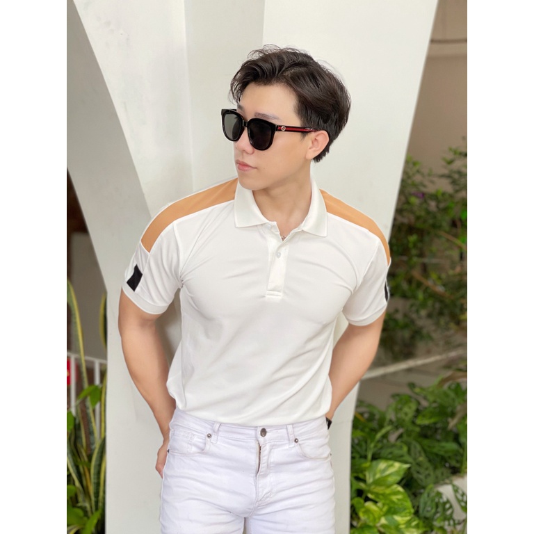 (HCM) ÁO THUN NAM CỔ TRỤ THỜI TRANG LUXURY ĐẲNG CẤP THỜI THƯỢNG CHO CÁC ANH EM - TÔN DÁNG CÔNG SỞ HIYU FASHION